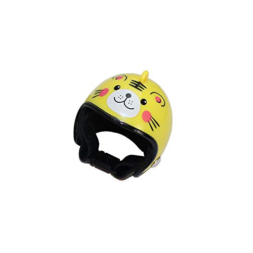 YUEKUN Casco de protección para mascotas, pollo, gallina, pájaro, pequeño casco de protección para mascotas, para pollitos, mascotas, loros, pájaros, etc.