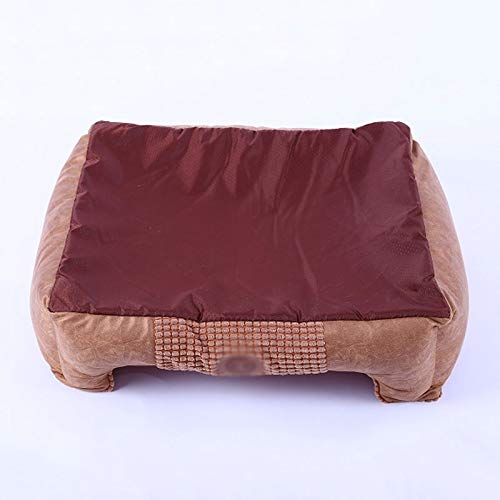 YUXO-Pet Nest Camas de Mascotas Gato Sofá Cama Cómoda For Dormir Casa Nido Simple Desmontable Cueva Perro Casero For Perro/Gato Multiple Choices Y (Color : 1, Size : S)