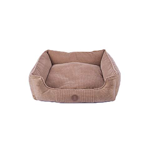 YUXO-Pet Nest Camas de Mascotas Gato Sofá Cama Cómoda For Dormir Casa Nido Simple Desmontable Cueva Perro Casero For Perro/Gato Multiple Choices Y (Color : 1, Size : S)