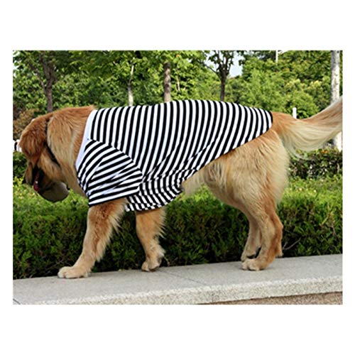 Z-Y Perro ​Ropa Gran ropa for perros de verano grande camiseta de perro Camisa del perro del samoyedo pijamas de algodón Escudo de oro de Labrador Retriever mascotas traje de prendas de vestir