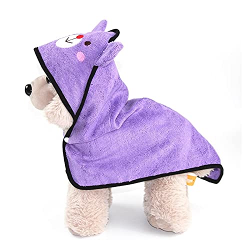 Z-Y Toalla de Secado Mascotas de Microfibra Mascota Perro baño Toalla de Peluche súper absorción Secado baño Mascota Toalla para Perros Gatos Gatos Mascotas Albornoces de Limpieza Accesorios