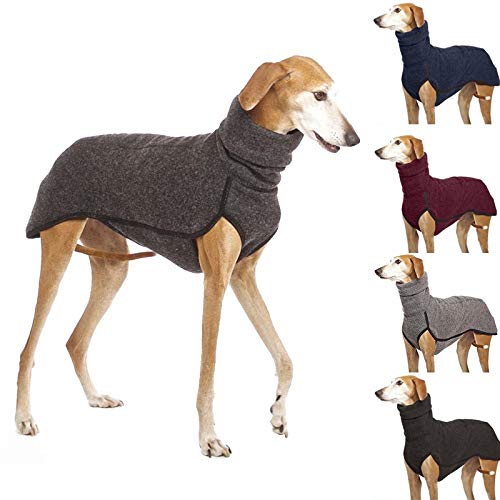 ZAJ Cuello del Abrigo for Perros Grandes Gran Danés Galgo Pitbull Ropa Ropa Animales Perro Medio Grande (Color : Black, tamaño : 3XL)