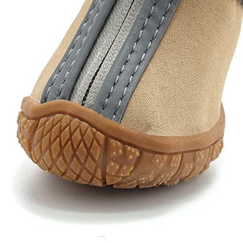 Zapatos para Perros Perro Al Aire Libre Zapatos Antideslizantes Impermeables Cinta Reflectante Peluche Bichon Pomerania Corgi Caniche Schnauzer Papillon Amasado