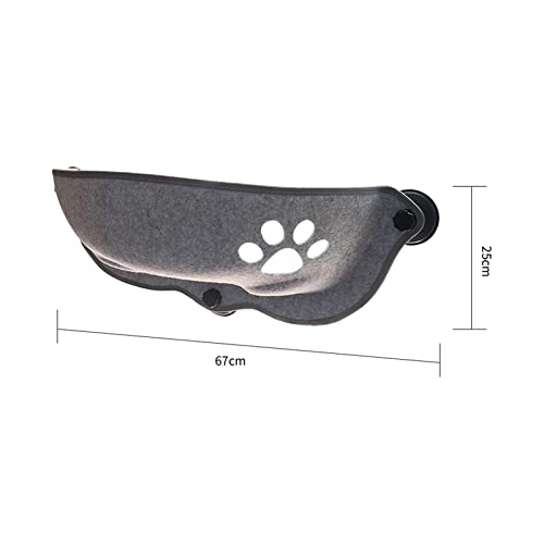 ZBBN Cama para Perros Hamaca con Ventana para Gatos con Fuertes ventosas Pet Kitty Cama Colgante para Dormir Almacenamiento para Mascotas Jaula de hurón Caliente Estante para Gatos Asiento Camas