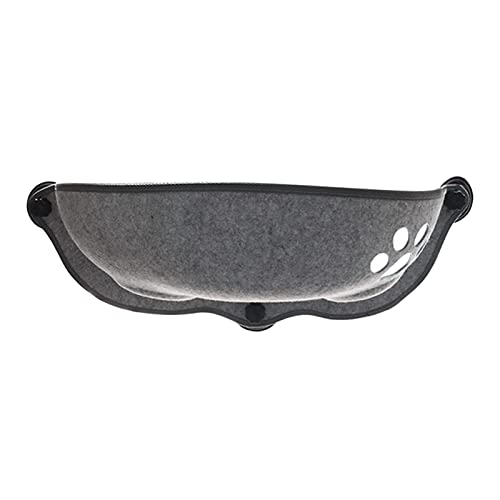 ZBBN Cama para Perros Hamaca con Ventana para Gatos con Fuertes ventosas Pet Kitty Cama Colgante para Dormir Almacenamiento para Mascotas Jaula de hurón Caliente Estante para Gatos Asiento Camas