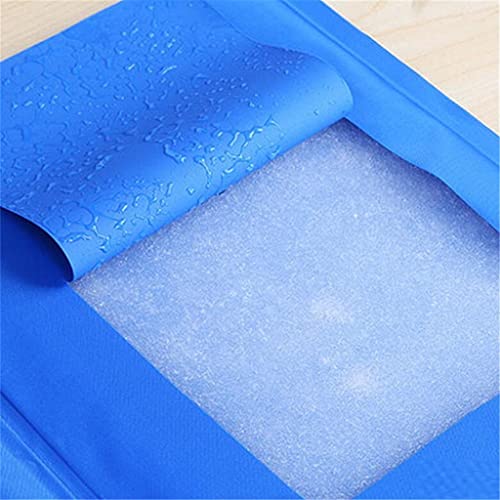 ZCWYP Mat De Enfriamiento para Perros Pista De Hielo Pista De Hielo Colchón De Peluche Pet Cool Mat Bed Cats Cushion Summer Mantenga Fresco Mascota Refrigeración por Perros (Size : 81x96cm)