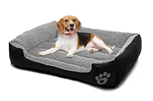 ZEEXIPDR Cama para Perros Cama para Gatos Cama para Mascotas Sofá Cama para Mascotas súper Suave, Cama para Perros de Felpa súper Suave y acogedora, Adecuada para Perros o Gatos medianos Grandes.