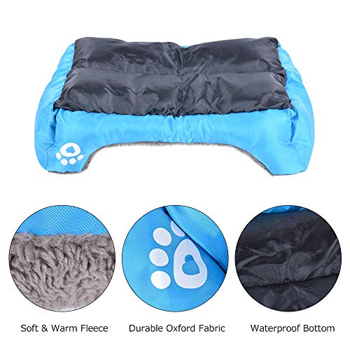 ZEEXIPDR Cama para Perros Cama para Gatos Cama para Mascotas Sofá Cama para Mascotas súper Suave, Cama para Perros de Felpa súper Suave y acogedora, Adecuada para Perros o Gatos pequeños medianos.