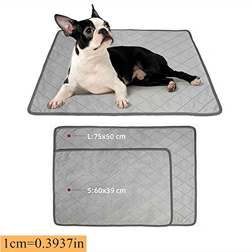 zhppac Manta Fria para Perros Manta Fria Caja Mat Perro Conejo de Mat De Perro Pet Mat Genial Perro Perro de refrigeración Perro cojín Fresco S