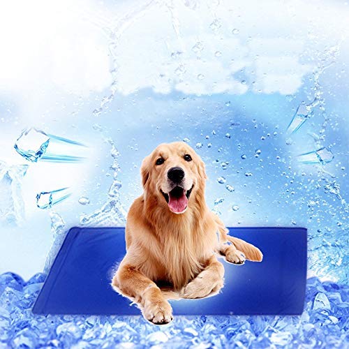 ZHXY Cama para Mascotas Colchoneta de enfriamiento para Mascotas Colchonetas de Hielo para Mascotas Colchonetas para sofá para Gatos Colchón Enfriador para Cama pequeña Colchoneta para Perros Grandes