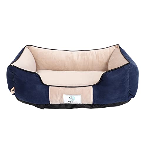 ZIYIUI Cama para Perros , caseta para Gatos, de Peluche ultrasuave, Productos para Animales domésticos , Almohadas para Camas ,Cama para Mascotas , Cómoda y Lavable (70x50x15 cm （L）)