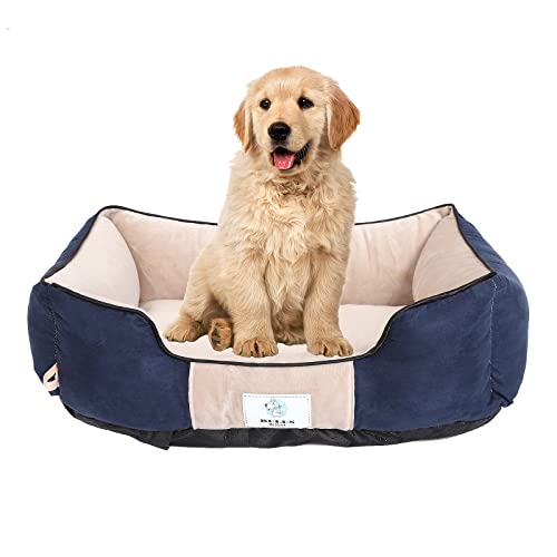 ZIYIUI Cama para Perros , caseta para Gatos, de Peluche ultrasuave, Productos para Animales domésticos , Almohadas para Camas ,Cama para Mascotas , Cómoda y Lavable (70x50x15 cm （L）)