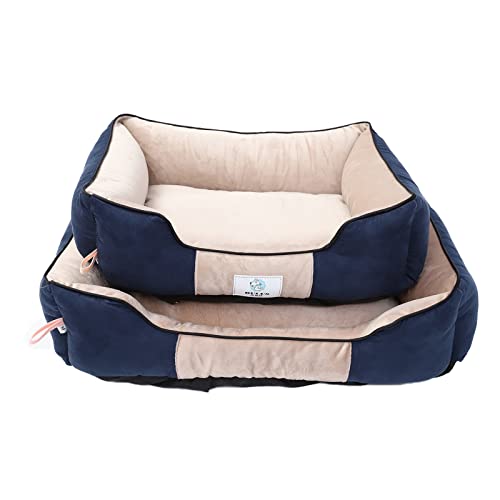 ZIYIUI Cama para Perros , caseta para Gatos, de Peluche ultrasuave, Productos para Animales domésticos , Almohadas para Camas ,Cama para Mascotas , Cómoda y Lavable (60x46x15cm （M）)