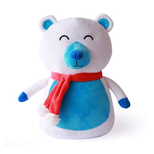 ZMDZA Juguete de Peluche, Oso de Peluche de la Felpa del Animal (Color: Blanco, Tamaño: Altura 43 cm)