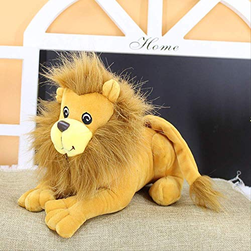 ZMDZA Peluche de León, Peluche for Niños, Peluches de León, Lion King Toys 23 Cm