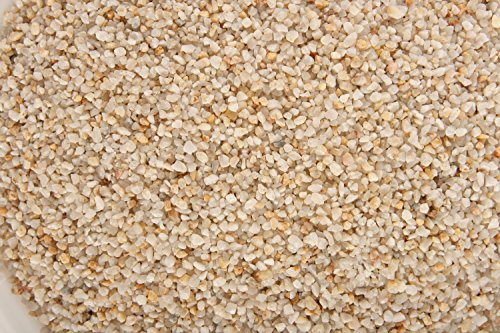 Zolux Grava Natural para Acuario de Cuarzo Blanco de 1 a 3 mm de Granulometría 1 kg