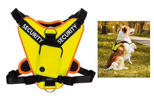 ZOOFARI® Arnés para perro (L-XL), sin niveles, ajustable, seguro, elementos reflectantes (XL)