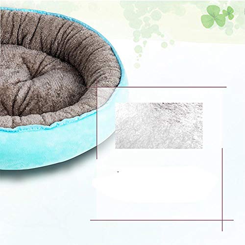 zpangg Cama para Perros Lavable Colchonetas para Perros con calefacción de Invierno con Fondo Antideslizante Cama para Perros Grandes y pequeños Cojín para Perros, Rosa, S