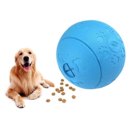 1 Bola de Juguete para Perro, Bolas de Juguete para Perro, Juguete de Comida para Perros para Reducir el Aburrimiento, Limpieza de Dientes, Masticar, Entrenamiento de Inteligencia