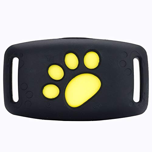 1 mini rastreador de GPS para mascotas, color negro/azul/rosa/verde, cable USB impermeable, alarma recargable, monitor de actividad de seguimiento de carga USB con función de devolución de llamada