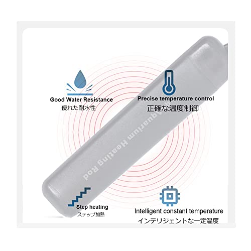 (26°C/20W) Mini Calentador De Acuario, Varilla De Calentamiento Automática De Temperatura Constante, Con 2 Ventosas, Con Luz Indicadora, Adecuada Para Peceras Pequeñas De 15L Y Tanques De Tortugas.