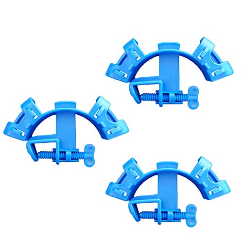 3 Pcs Soportes para Manguera de Acuario Soporte Ajustable para Tanque de Peces Tubo de Agua y Manguera para Tubo de Escape de Abrazadera de Fijación Tubo de Agua y Tubo Manguera de Montaje(Plástico)