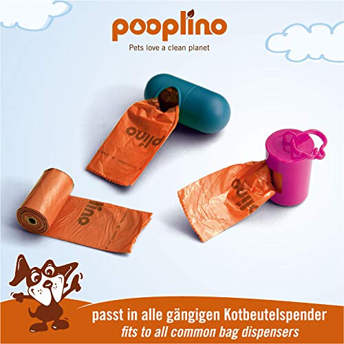 360 bolsas para excrementos de perro de plástico reciclado, versión mejorada, la alternativa ecológica a las bolsas de gas biodegradables, extragrandes, firmes y a prueba de fugas