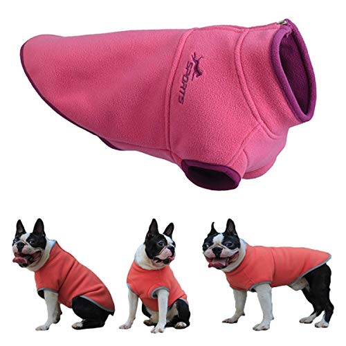 Abrigo Cómodo Para Perros Abrigo De Forro De Invierno Abrigo De Invierno Paño Para Mascotas Chaleco Para Perros Cálido Y Suave Chaqueta Ropa Perros Pequeños Y Medianos Gra(Color:naranja,Size:pequeña)