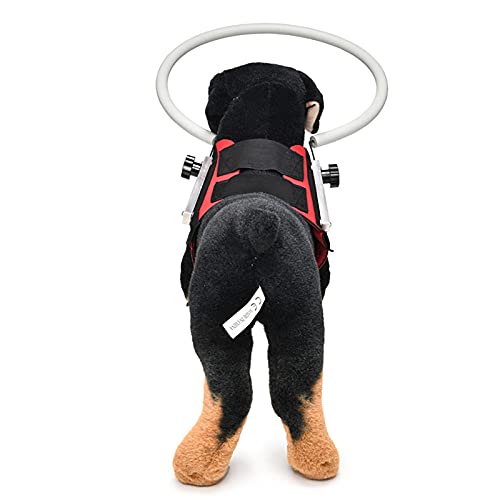 Accesorios para perros ciegos Chaleco arnés de perro anti-colisión cabeza anillo de protección ajustable perro halo para perros pequeños medianos grandes