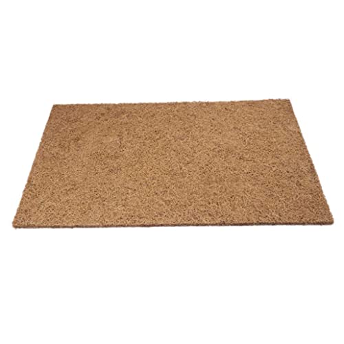 Alfombra De Reptil Mat De Fibra De Coco Natural Pet Terrarium Forro Reptil Suministros para Tortugas De Dragon Barbudo Tortugas De Iguana L Decoracion del Habitat De La Mascota