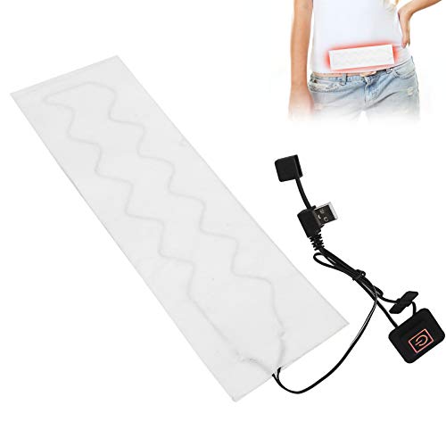 Almohadilla térmica eléctrica USB, almohadillas impermeables menstruales de tela calentadas para ropa de estera para mascotas