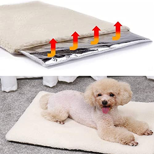 Almohadillas auto calefactoras para mascotas,antideslizante,lavable, almohadilla de calor para gatos,manta para perros,gatos,viajes,hogar, repetición