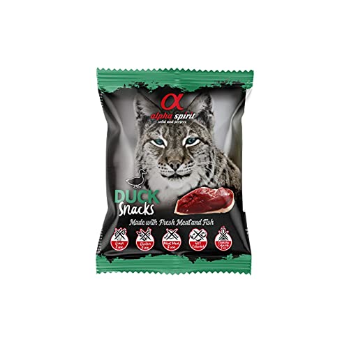 ALPHA SPIRIT Snack Gato Sabor Pato 24 und. X 50 gr