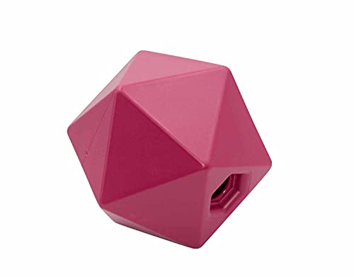 AMKA Pelota de pienso para caballos, para caja o paddock en color fucsia