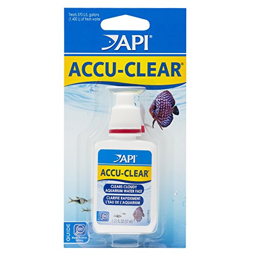 API ACCU-Clear - Botella de clarificador de Agua Dulce de 37 ml para acuarios