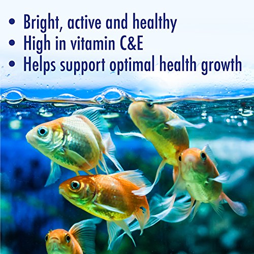 AQUARIAN Complete Nutrition - Comida para Peces de Acuario en Escamas, Especial para Doradas y Peces de Agua fría