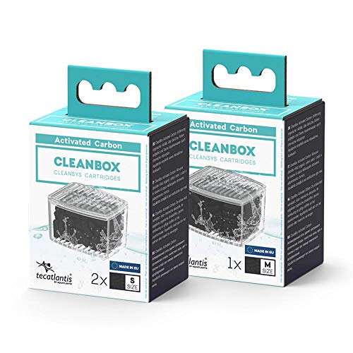 Aquatlantis CleanBox Carbón Activado S Recarga Filtrante para Filtro Cleansys 200, Cleansys 200+ y Cleansys 300