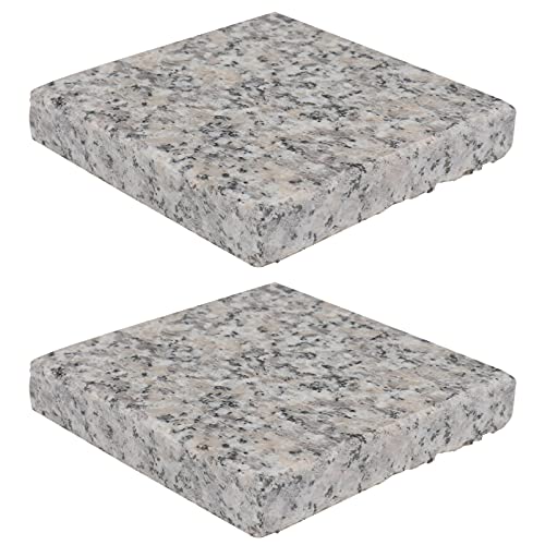 Balacoo 2 Piezas Almohadilla de Enfriamiento de Conejo Piedra de Mármol Hámster Alfombra de Enfriamiento para Mascotas Placa Fría Cama de Hielo Plataforma Enfriadora para Conejito