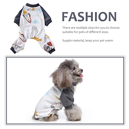 Balacoo Onesie Ropa de Perro Pijamas Calientes Más Ropa para Perros Perrito del Traje Trajes Regalos- Tamaño XL ()