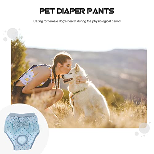 Balacoo PAÑALES para Perro LOVIES PAÑALES PÉRNOS para Perros Femeninas Reutilizables PAÑOLES PEROS Vestidos para PEROS para NIÑA Perritos DE Perro Gatos Animales Domésticos en El