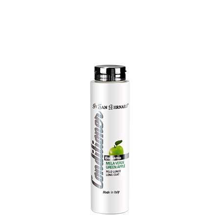 Bálsamo de Manzana Verde SLS Free - Crema para Perros y Gatos - 300 ml - Ayudan al Desenredo de los Nudos Difíciles - Acción Emoliente - Ideal para Pelos Largos - IV San Bernard