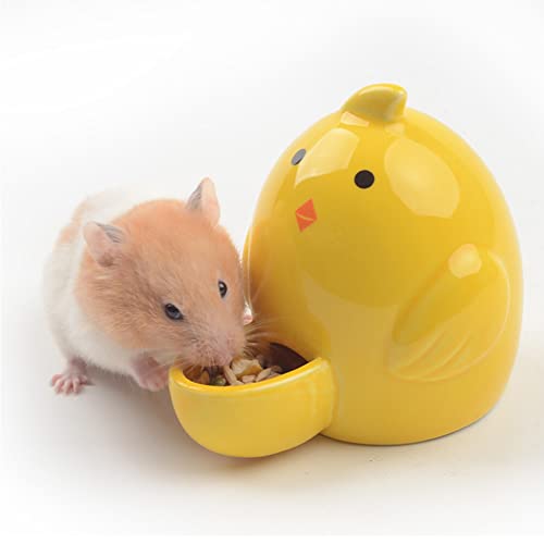 Bebedero Hamster, Automático Comederos para Cobayas, Bebedero Silencioso de Cerámica, Bebedero Automático para Pequeñas Mascotas, para Cobayas, Conejo, Erizo, Ardilla, Pájaro