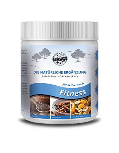 Bellfor Complemento alimenticio para perros activos Fitness – Polvo – 250 g