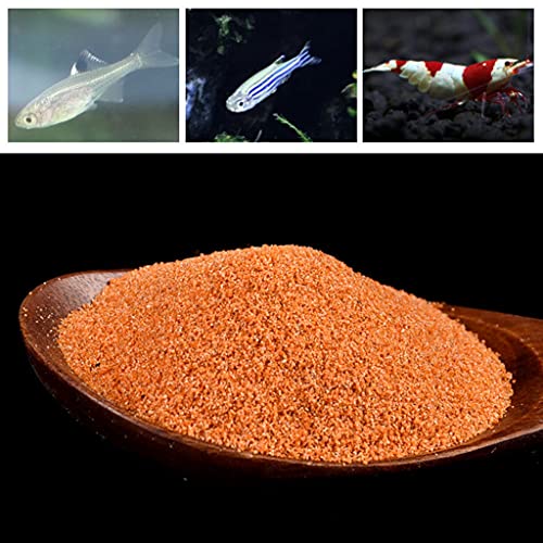 BMBN Comida para Peces, 30g / 60g / 150g Acuario Peces pequeños Salmuera Huevos de camarón Artemia Forrajes Nutrición Comida de Huevo para Guppy