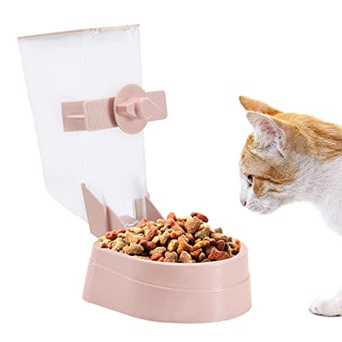 Bncxdc comedero Gato automatico, Cuencos de Comida para Mascotas, alimentador de Alimentos por Gravedad autodispensador para Cachorros pequeños medianos y Gatitos Cuenco de Comida para Gatos / Perros