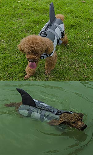 BOBKY Chaleco de salvamento para perros, chaleco de flotaón, con diseño de animales