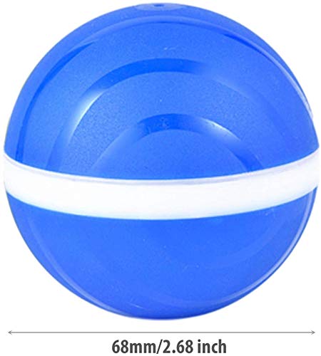 Bola Malvada - Juguete De Perros Interactivos - Bola De Mascotas Eléctrica For Juguete De Gato Inteligente USB De La Pelota De Flash (Color : Azul)