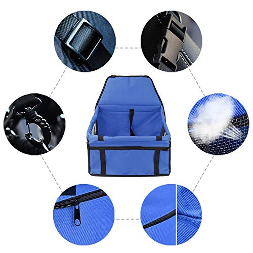 Bolsa para Mascotas trasportines gato Asiento Oxford Alquiler viaje del animal doméstico del gato perros Jaula plegable caja que lleva bolsas impermeables for perros Animales asiento Suministros Trans