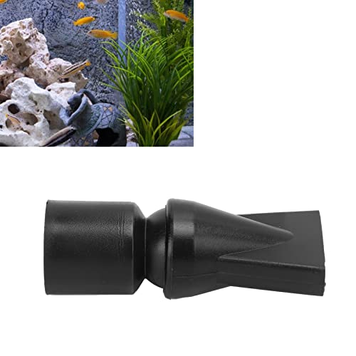 Boquilla de Pico de Pato para Acuario, Boquilla de Pico de Pato para Pecera, PVC Suave para Acuario(Salida de agua de boca plana de 25 mm)