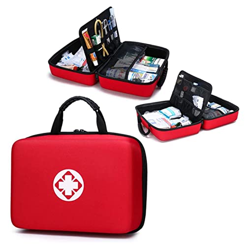 Botiquín Kit de Primeros Auxilios portátil Profesional, Tela Oxford Impermeable de Gran Capacidad Kit de Emergencia Bolsa de Medicina para el hogar, Lugar de Trabajo, automóvil, Viajes